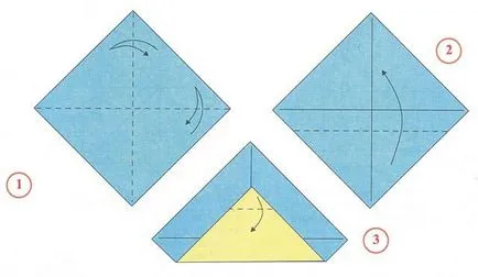 Origami a gyerekek, kézműves gyerekek és szüleik