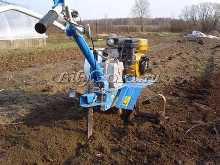 Az alapvető technikák kultivátorok munka