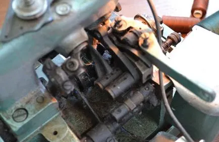 51 Overlock osztály, hogyan kell kitölteni a serger szál Class 51