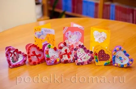 Képeslap Boldog Valentin-napot saját kezűleg, egy doboz ötletek és műhelyek (kártya) Képeslap Boldog Valentin-napot saját kezűleg, egy doboz ötletek és műhelyek