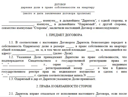 Megtagadása megosztani a privatizált lakás, valamint azt, hogy milyen következményekkel jár