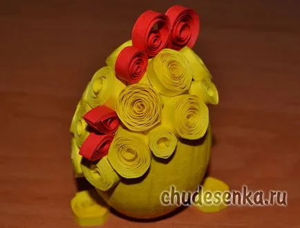 Húsvét csaj Quilling technikák