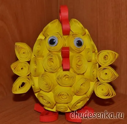 Húsvét csaj Quilling technikák