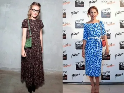 Ksenia Sobchak ruha, divat ruha