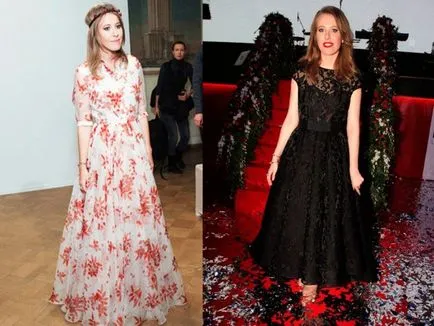 Ksenia Sobchak ruha, divat ruha