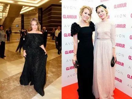 Ksenia Sobchak ruha, divat ruha