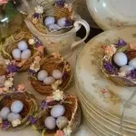 Mesterségek az Easter Easter fa kezüket lépések