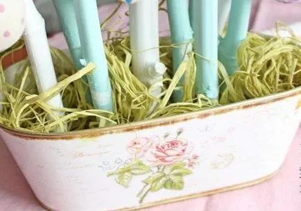 Mesterségek az Easter Easter fa kezüket lépések