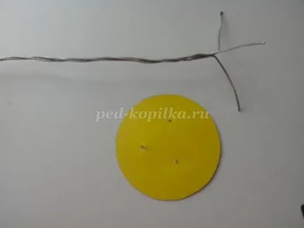 Napraforgó természetes anyagokból saját kezűleg (napraforgó) Napraforgó természetes anyagokból saját kezűleg