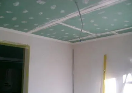Gipszkarton a kezüket - az eszköz, a telepítés és befejező (egység) Gipszkarton a kezüket - az eszköz, a telepítés és befejező
