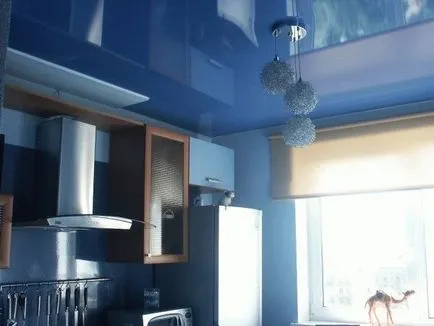 A mennyezet a konyhában, hogy egy jobb (fotók)