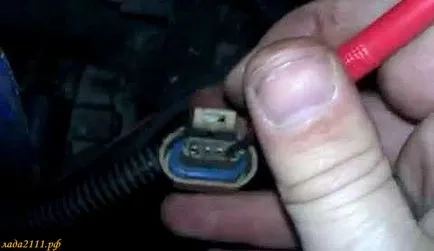 Ellenőrizze a gyújtás modul vázák multiméter