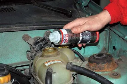 Átmosása a motor hűtőrendszerét saját kezűleg