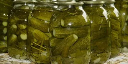 Sóoldat uborkára per 1 liter víz - a recept a téli literes kanna (uborka) Sós uborka 1 liter víz - a recept a téli literes kanna