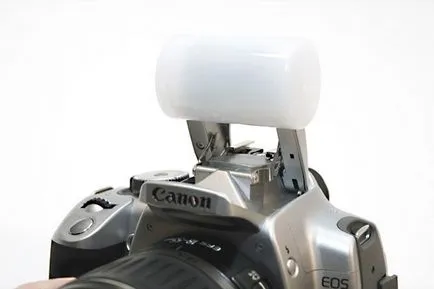 Diffúzor beépített vaku tükörreflexes vagy szappantartó (beépített) Diffúzor a beépített vaku DSLR vagy szappantartó