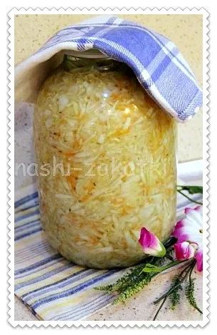 A recept nagyon finom házi savanyú káposzta Photo lépésről lépésre