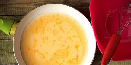 Omlett recept tej egy serpenyőben klasszikus, könnyű