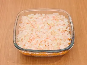 Saláta „mimóza”