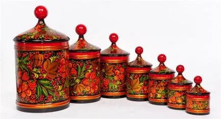 Khokhloma festmény