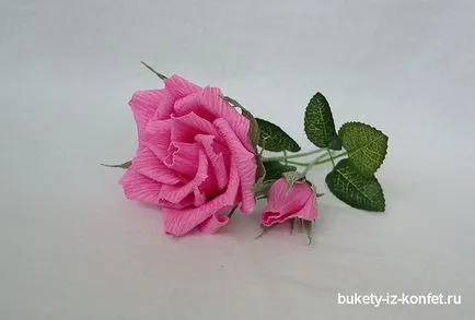 Rose hullámpapír saját kezűleg 50 fotó, hogyan lehet egy rózsa