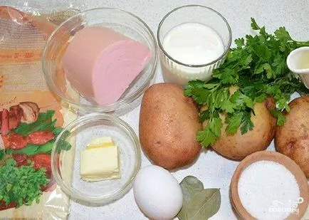 Rolls pita kenyér burgonyával - lépésről lépésre recept fotó (pita) Rolls pita kenyér burgonyával - lépésről lépésre recept fotók