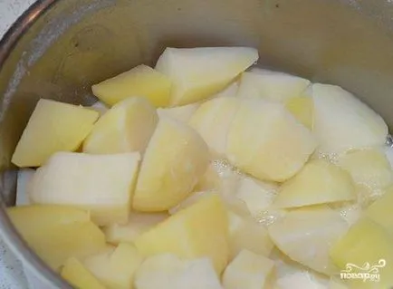 Tekercs pita kenyeret burgonya - lépésről lépésre recept fényképek (főzés) Rolls pita kenyér burgonyával - lépésről lépésre recept fotók
