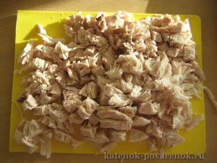 Saláta szilva és gomba 8 Simple receptek