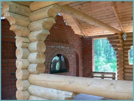 Kerti pavilonok, grill grill és sütő nyári konyha a kezével, rajzok, tervek, fotók, videók