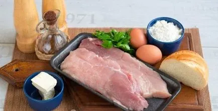 Szelet sertéshús egy serpenyőben receptek lépésről lépésre képek (pan) Szelet sertéshús egy serpenyőben receptek lépésről lépésre fotók