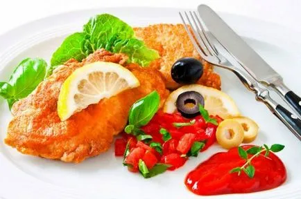 Schnitzel svininy- legjobb receptek, fotók és videók (sertés) Schnitzel svininy- legjobb receptek, képek és videó