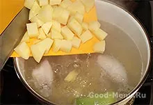 Sajt leves csirkével - recept lépésről lépésre fotók