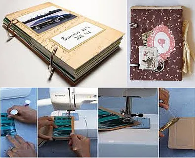 Scrapbooking notebook