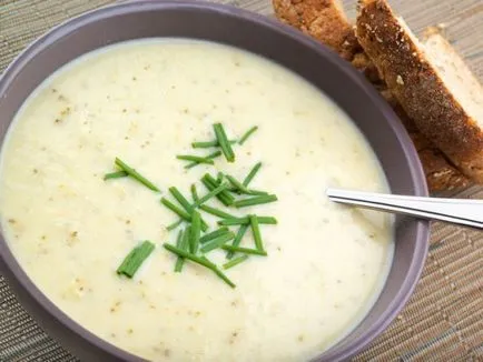 Sajt leves - recept fotókkal (leves, sajt) Sajt leves - recept fotókkal