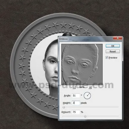 Készítsen saját érme Photoshop