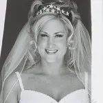 Menyasszonyi frizura a tiara (esküvői frizurák tiara) Menyasszonyi frizura a tiara