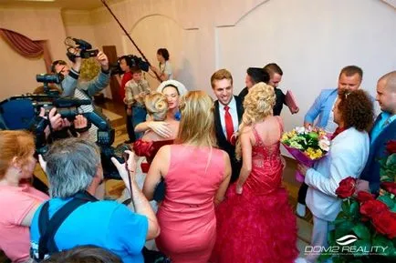 Esküvői Anton Gusev és Eugenia Feofilaktova