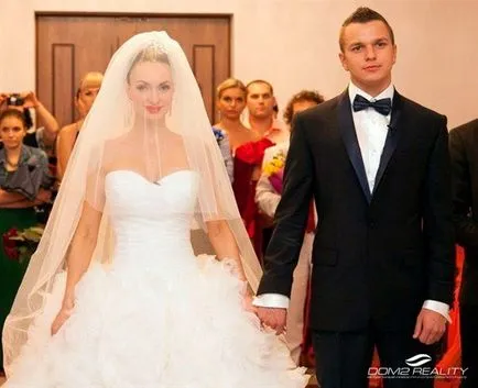 Esküvői Anton Gusev és Eugenia Feofilaktova