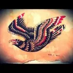 Bird tetoválás azaz fotók, vázlatok (vázlatok) Bird tetoválás azaz fotók, vázlatok
