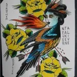 Bird tetoválás azaz fotók, vázlatok (fotó) Bird tetoválás azaz fotók, vázlatok