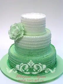 Esküvői torta a sorrendben Moszkva 97 cukrászati (cake) Esküvői torta rendelni Moszkvában édességek 97
