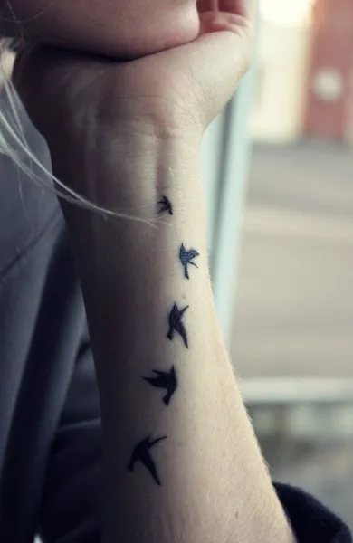 Tattoo madarak - vagyis a tetoválás vázlatok és fényképek (tetoválás) Tattoo madarak - vagyis a tetoválás minták és képek