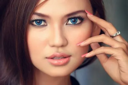 Esküvői smink a menyasszony, esküvői smink fotó smink az esküvő