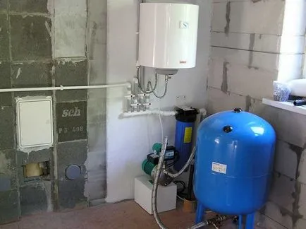 Hőtároló fűtőkörnél, a rendszer telepítése saját kezűleg