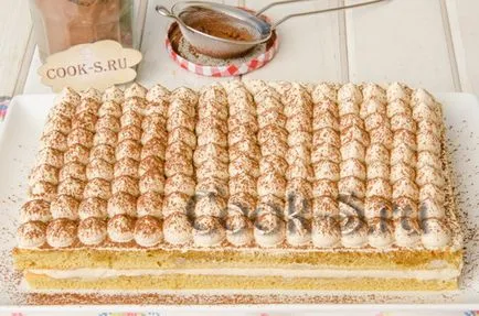 tiramisu torta otthon - lépésről lépésre recept fotók (a) tiramisu torta otthon - lépésről lépésre recept fotók