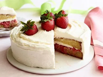 Cake Strawberry csók recept