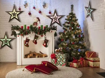 Dekorációk az újévi kezüket a gyermekek számára (New Year kezüket) Dekorációk az újévi kezüket a gyermekek számára