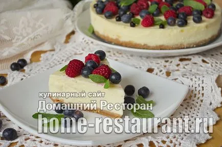 Túró sajttorta recept otthon fényképpel (túró) Túró sajttorta recept otthon fotó