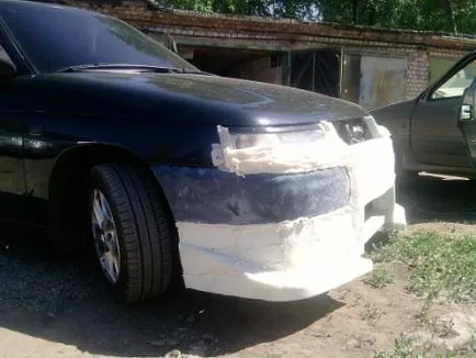 lökhárító Tuning saját kezében, nem túl nagy nehézséget