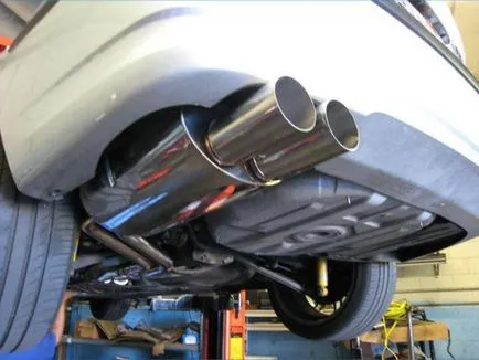 Kipufogórendszer tuning saját kezűleg