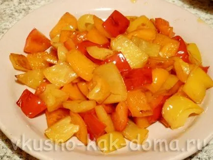 Finom, mint otthon! Csirke Thai, ananász és borssal (finom) Finom, mint otthon! Csirke thai, ananász és a paprika